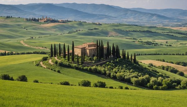 À la découverte du val d'orcia en toscane : un voyage inoubliable