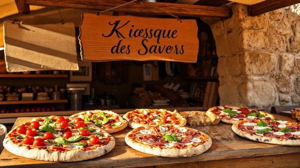 Découvrez des pizzas artisanales au kiosque des saveurs à saint-mars-du-désert