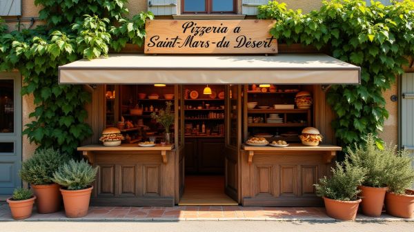 Pizzeria à saint-mars-du-désert : le kiosque des saveurs artisanales