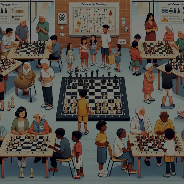 Comment organiser un tournoi d'échecs communautaire pour toutes les générations ?